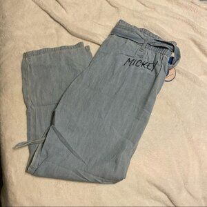 Disney x junk food paper bag pants